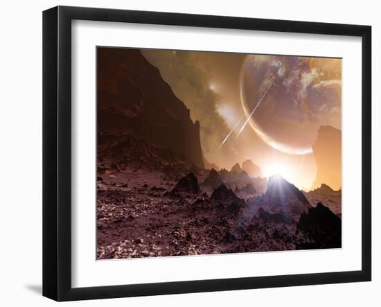 Alien Landscape, Artwork-Detlev Van Ravenswaay-Framed Photographic Print