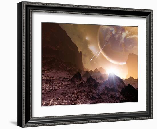 Alien Landscape, Artwork-Detlev Van Ravenswaay-Framed Photographic Print