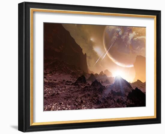 Alien Landscape, Artwork-Detlev Van Ravenswaay-Framed Photographic Print