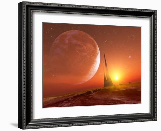 Alien Landscape, Artwork-Detlev Van Ravenswaay-Framed Photographic Print