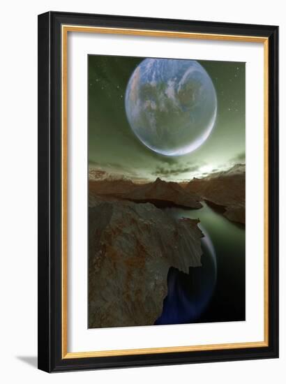 Alien Landscape, Artwork-Detlev Van Ravenswaay-Framed Photographic Print