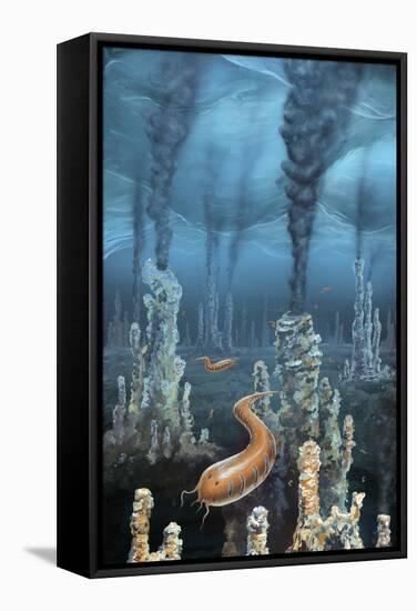 Alien Planet, Artwork-Richard Bizley-Framed Premier Image Canvas