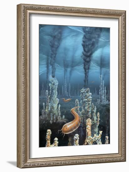 Alien Planet, Artwork-Richard Bizley-Framed Photographic Print