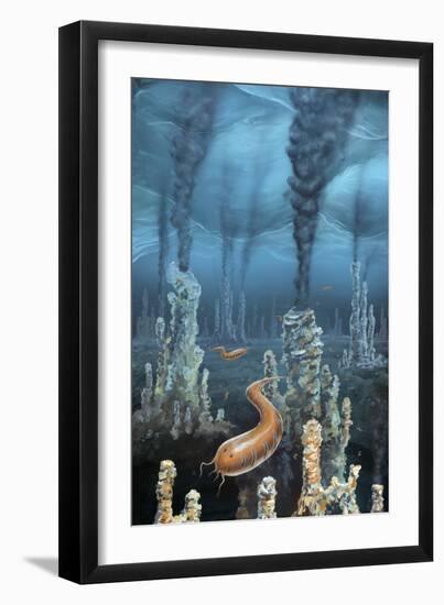 Alien Planet, Artwork-Richard Bizley-Framed Photographic Print