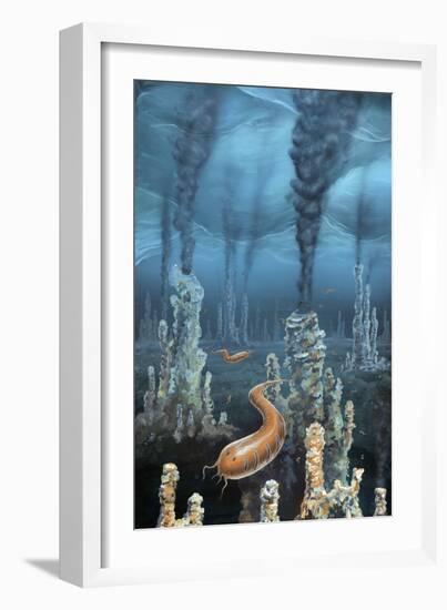 Alien Planet, Artwork-Richard Bizley-Framed Photographic Print