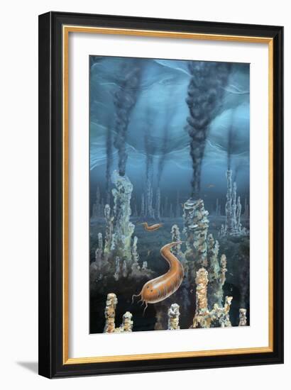 Alien Planet, Artwork-Richard Bizley-Framed Photographic Print