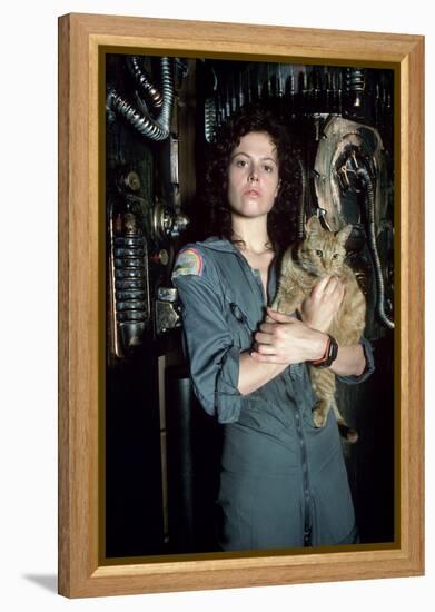 Alien, Sigourney Weaver, 1979-null-Framed Stretched Canvas