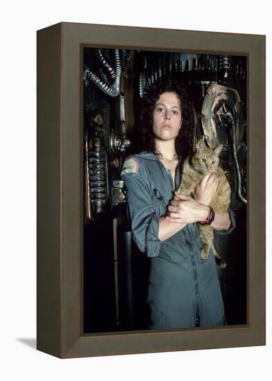 Alien, Sigourney Weaver, 1979-null-Framed Stretched Canvas