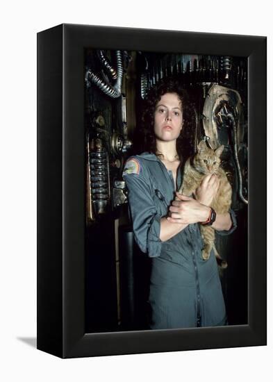Alien, Sigourney Weaver, 1979-null-Framed Stretched Canvas