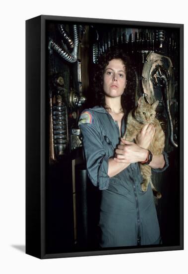 Alien, Sigourney Weaver, 1979-null-Framed Stretched Canvas