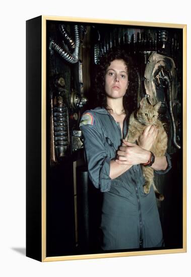 Alien, Sigourney Weaver, 1979-null-Framed Stretched Canvas