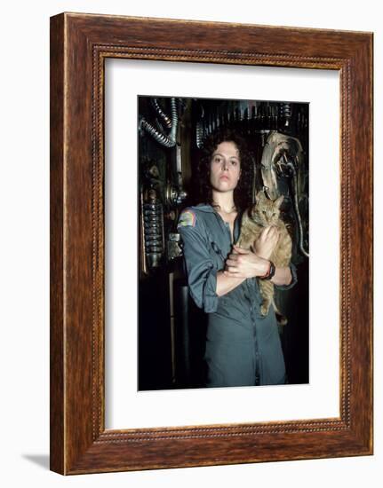 Alien, Sigourney Weaver, 1979-null-Framed Photo