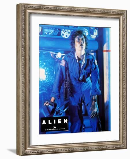 Alien, Sigourney Weaver, 1979-null-Framed Photo