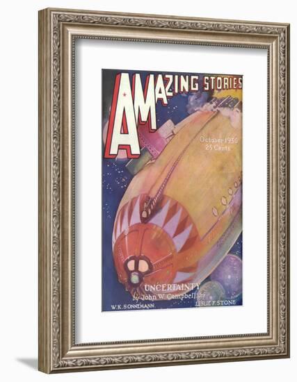 Alien Spacecraft 1936-Leo Morey-Framed Photographic Print