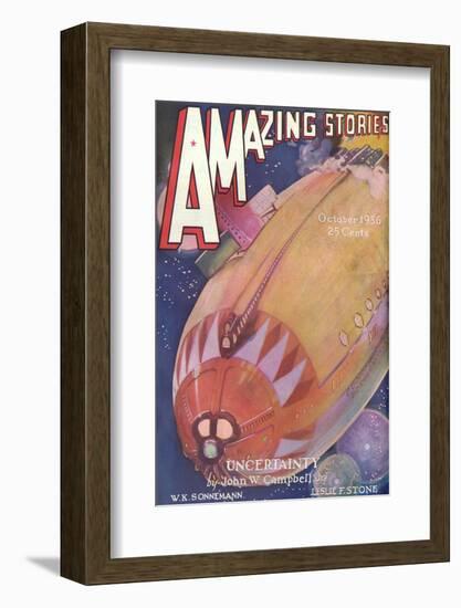 Alien Spacecraft 1936-Leo Morey-Framed Photographic Print