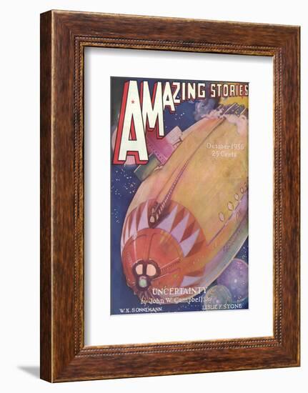 Alien Spacecraft 1936-Leo Morey-Framed Photographic Print