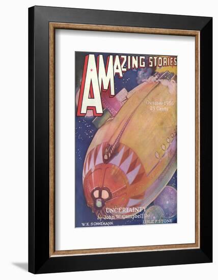 Alien Spacecraft 1936-Leo Morey-Framed Photographic Print