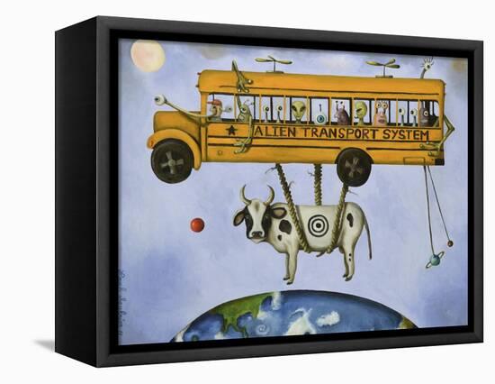 Alien Transport-Leah Saulnier-Framed Premier Image Canvas