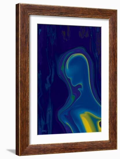 Alien-Rabi Khan-Framed Art Print