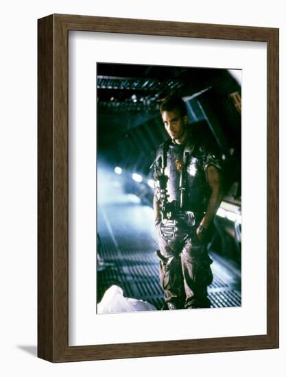 ALIENS, 1986 directed by JAMES CAMERON with Michael Biehn (photo)-null-Framed Photo