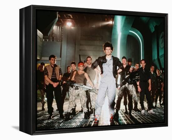 Aliens-null-Framed Stretched Canvas