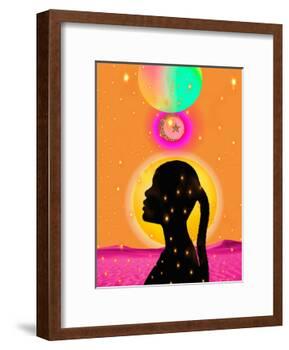 Aligning My Chakra-Yvonne Coleman Burney-Framed Art Print