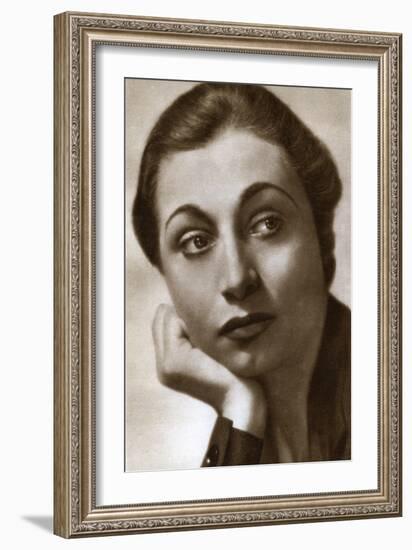 Aline Macmahon, American Actress, 1933-null-Framed Giclee Print