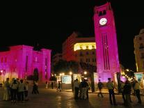 Place d'Etoile at Night, Beirut, Lebanon, Middle East-Alison Wright-Photographic Print