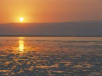 Sunset on the Dead Sea, Jordan, Middle East-Alison Wright-Photographic Print