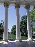 The Rotunda Designed by Thomas Jefferson, University of Virginia, Virginia, USA-Alison Wright-Photographic Print