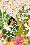 Bathing with Flowers-Alja Horvat-Laminated Giclee Print