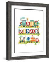 All Aboard Safari-Heather Rosas-Framed Art Print