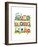 All Aboard Safari-Heather Rosas-Framed Art Print