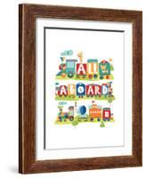 All Aboard Safari-Heather Rosas-Framed Art Print