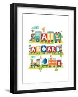 All Aboard Safari-Heather Rosas-Framed Art Print