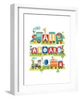 All Aboard Safari-Heather Rosas-Framed Art Print