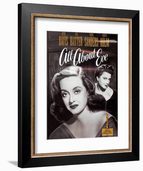 All About Eve, 1950-null-Framed Premium Giclee Print