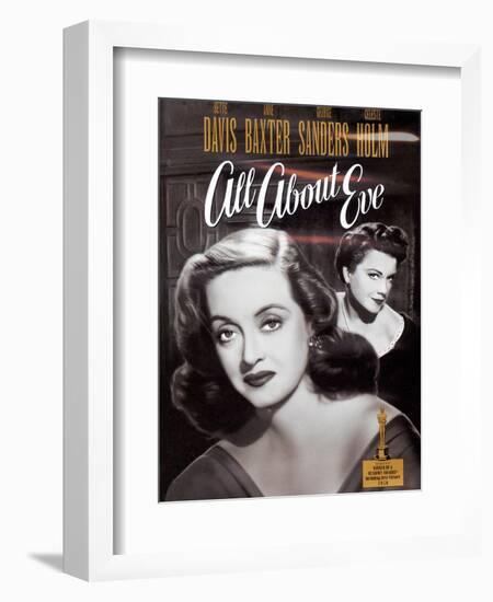 All About Eve, 1950-null-Framed Premium Giclee Print