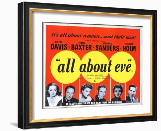 All About Eve, 1950-null-Framed Art Print