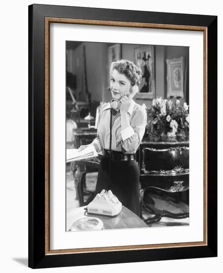 All About Eve, Anne Baxter, 1950-null-Framed Photo