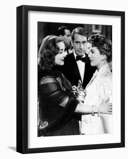 All About Eve, Bette Davis, Gary Merrill, Anne Baxter, 1950, Confrontation-null-Framed Photo