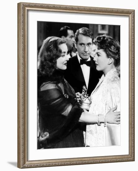 All About Eve, Bette Davis, Gary Merrill, Anne Baxter, 1950, Confrontation-null-Framed Photo