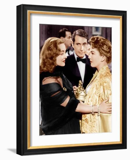 All About Eve, Bette Davis, Gary Merrill, Anne Baxter, 1950-null-Framed Photo