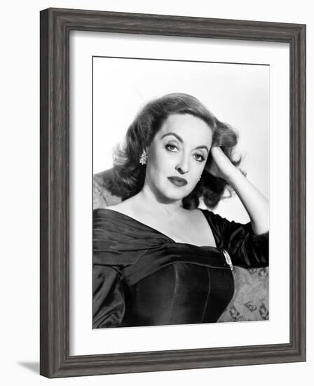 All About Eve, Bette Davis, in a Gown by Edith Head, 1950--Framed Photo