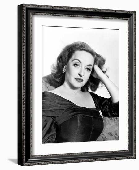 All About Eve, Bette Davis, in a Gown by Edith Head, 1950-null-Framed Photo