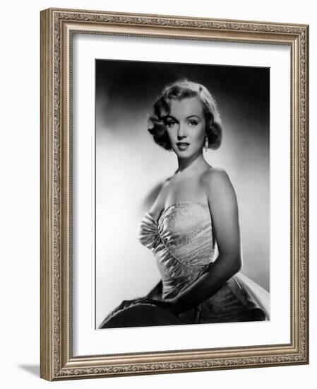 All About Eve, Marilyn Monroe, 1950-null-Framed Photo