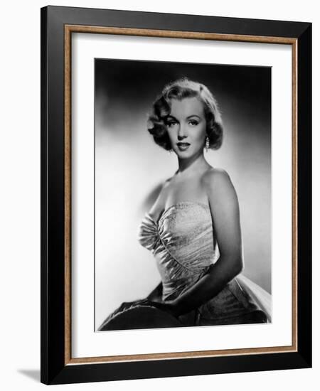 All About Eve, Marilyn Monroe, 1950-null-Framed Photo