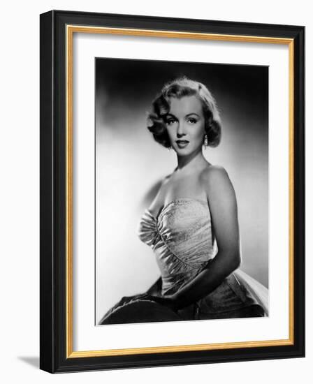 All About Eve, Marilyn Monroe, 1950-null-Framed Photo