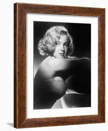 All About Eve, Marilyn Monroe, 1950-null-Framed Photo