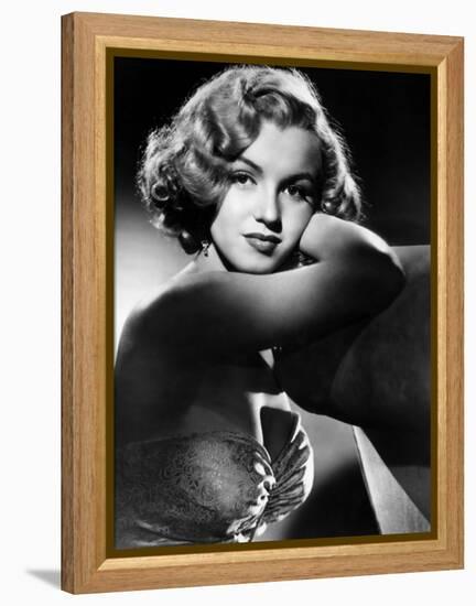 All About Eve, Marilyn Monroe, 1950-null-Framed Stretched Canvas